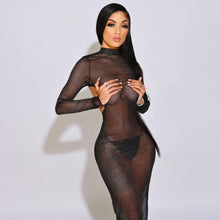 Load image into Gallery viewer, Sexy See Thru Dress
