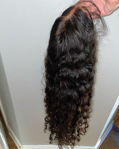 Deep Curly Brazilian Closure Wig